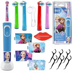 Электрическая зубная щетка «Oral B» Kids Frozen 3+, D100.413.2K цена и информация | Электрические зубные щетки | pigu.lt