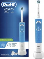 Oral-B 100 kaina ir informacija | Elektriniai dantų šepetėliai | pigu.lt