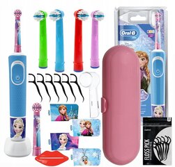 Электрическая зубная щетка «Oral B» Kids Frozen 3+, D100.413.2K цена и информация | Электрические зубные щетки | pigu.lt
