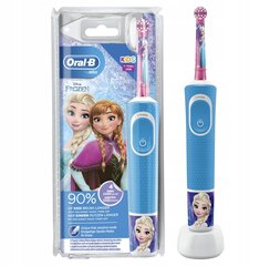 Электрическая зубная щетка «Oral B» Kids Frozen 3+, D100.413.2K цена и информация | Электрические зубные щетки | pigu.lt