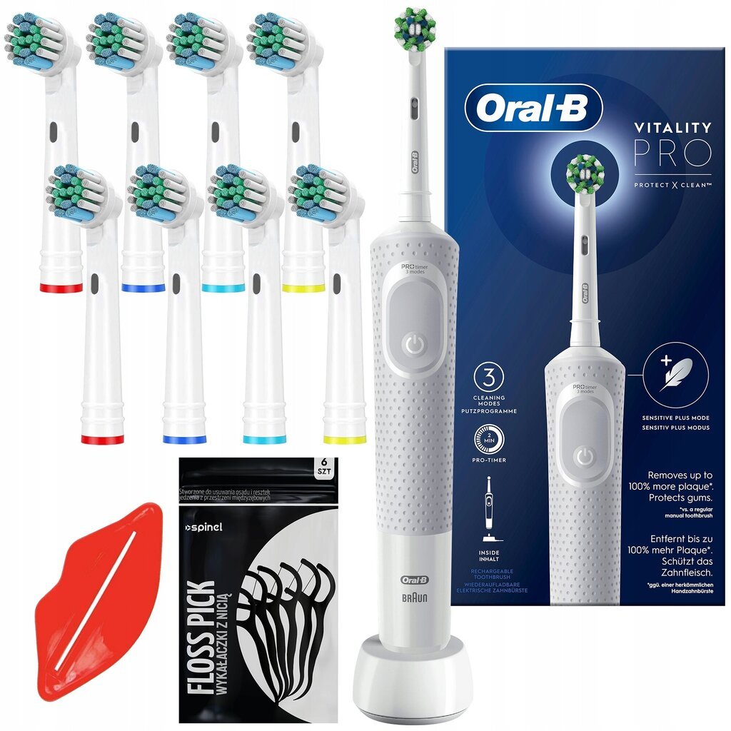 Oral-B D103 kaina ir informacija | Elektriniai dantų šepetėliai | pigu.lt