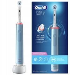 Oral-B Pro 3 3000 цена и информация | Электрические зубные щетки | pigu.lt