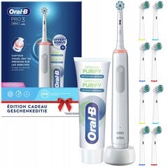 Oral-B Pro 3 3800 цена и информация | Электрические зубные щетки | pigu.lt