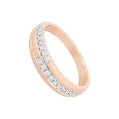 Золотое кольцо с алмазами цена и информация | Кольцо | pigu.lt