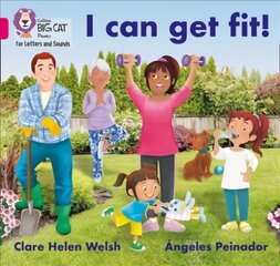I can get fit!: Band 01b/Pink B kaina ir informacija | Knygos paaugliams ir jaunimui | pigu.lt