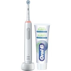 Oral-B Pro 3 3800 kaina ir informacija | Elektriniai dantų šepetėliai | pigu.lt