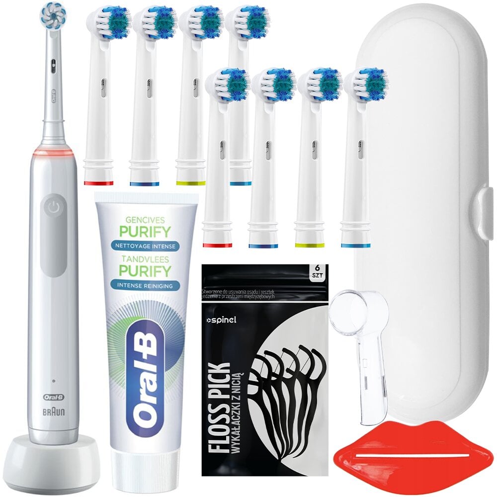 Oral-B Pro 3 3800 kaina ir informacija | Elektriniai dantų šepetėliai | pigu.lt