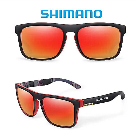 Vyriški akiniai, raudoni, Shimano Lumina kaina ir informacija | Akiniai nuo saulės moterims | pigu.lt