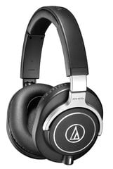 Студийные мониторные наушники Audio Technica ATH-M70X - черные цена и информация | Наушники | pigu.lt