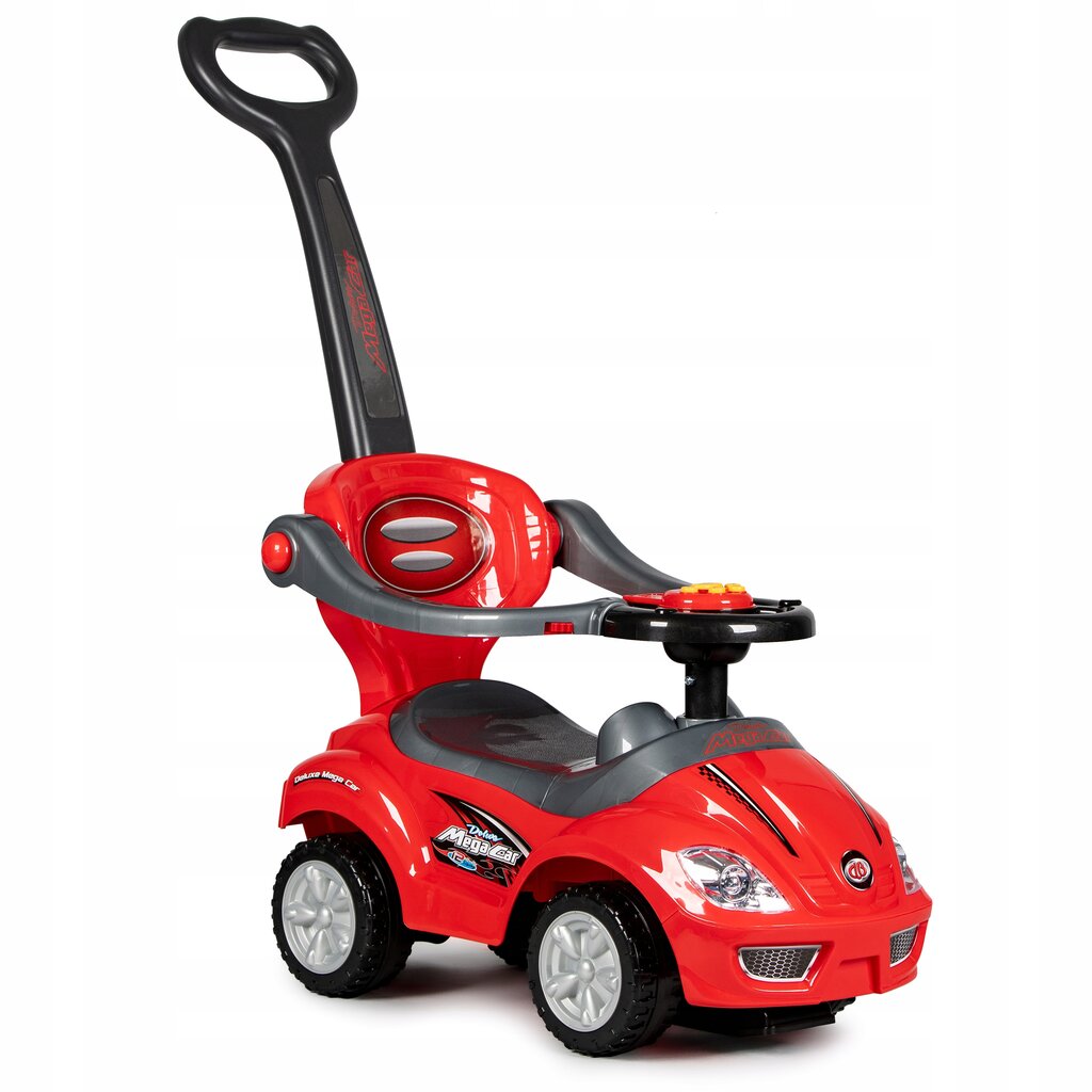 Paspiriama mašinėlė Multistore 3in1, raudona kaina ir informacija | Žaislai kūdikiams | pigu.lt