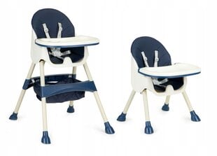 Maitinimo kėdutė EcoToys 2in1, Blue kaina ir informacija | Maitinimo kėdutės | pigu.lt