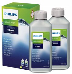 Philips Saeco kalkių šalinimo priemonė kavos aparatams, 250ml kaina ir informacija | Valikliai | pigu.lt