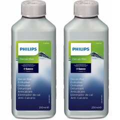 Philips Saeco kalkių šalinimo priemonė kavos aparatams, 250ml цена и информация | Очистители | pigu.lt