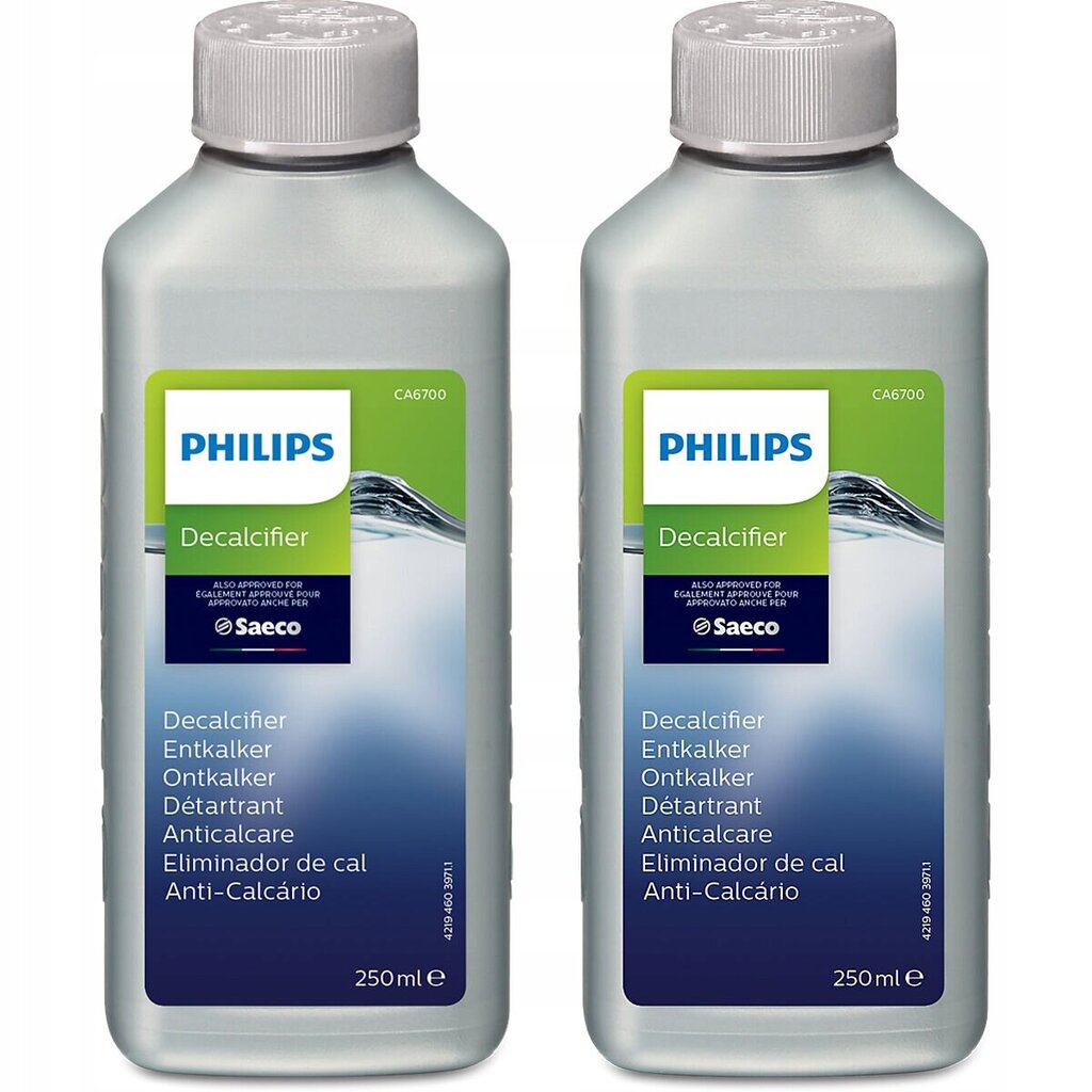 Philips Saeco kalkių šalinimo priemonė kavos aparatams, 250ml kaina ir informacija | Valikliai | pigu.lt