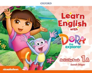 Learn English with Dora the Explorer: Level 1: Activity Book A kaina ir informacija | Užsienio kalbos mokomoji medžiaga | pigu.lt