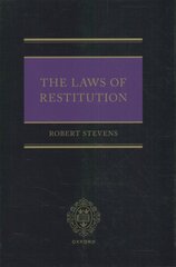 Laws of Restitution kaina ir informacija | Ekonomikos knygos | pigu.lt