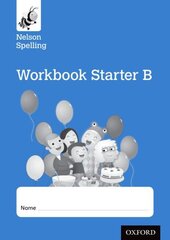 Nelson Spelling Workbook Starter B Reception/P1 (Blue Level) x10 kaina ir informacija | Knygos paaugliams ir jaunimui | pigu.lt
