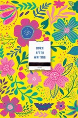 Burn After Writing (Floral 2.0) цена и информация | Самоучители | pigu.lt