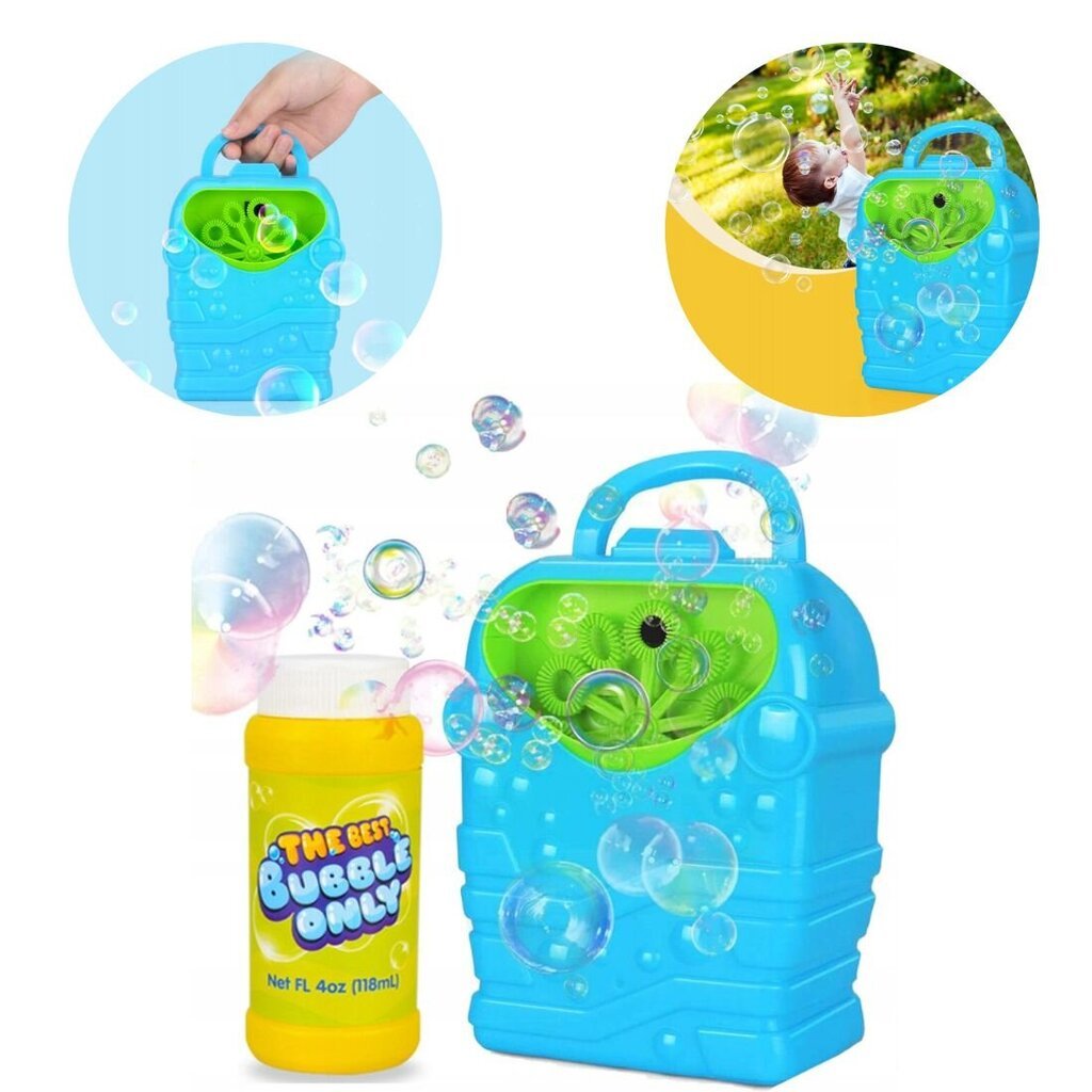 Muilo burbulų mašina vaikams, mėlyna kaina ir informacija | Vandens, smėlio ir paplūdimio žaislai | pigu.lt