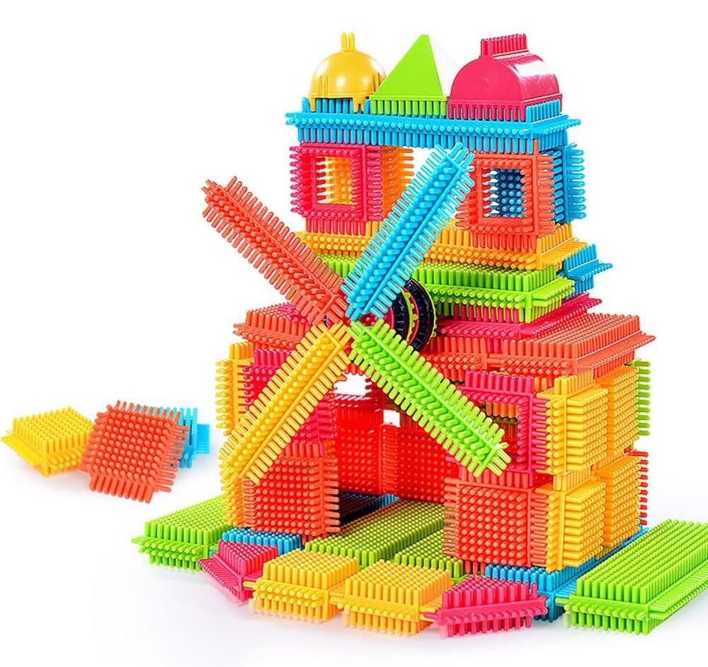 Statybiniai blokeliai Ežiukai 192vnt kaina ir informacija | Lavinamieji žaislai | pigu.lt