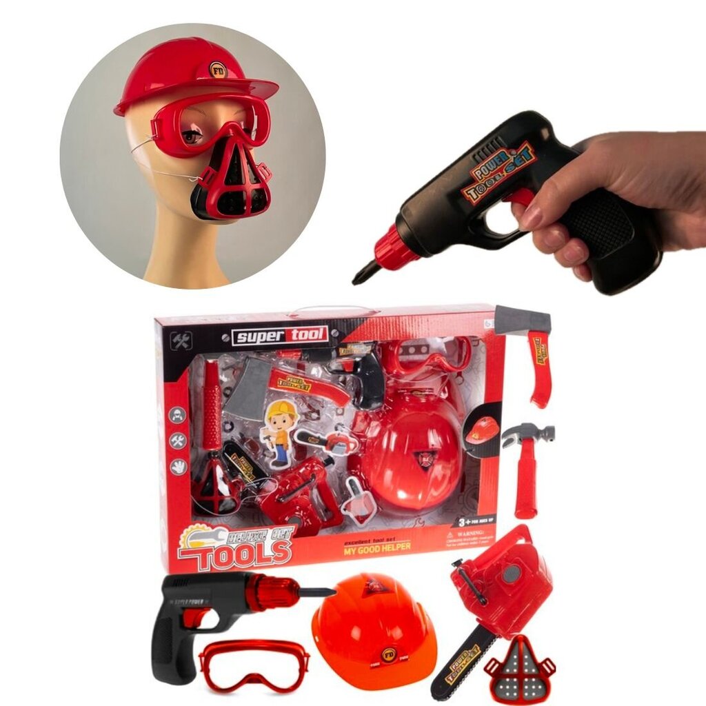 Žaislinis įrankių rinkinys Kruzzel цена и информация | Žaislai berniukams | pigu.lt