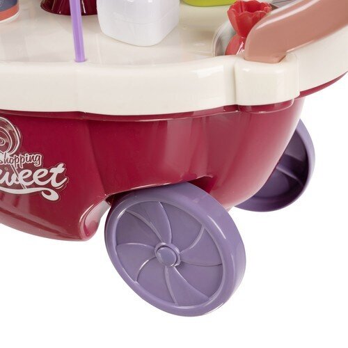 Žaislinė ledų parduotuvė su vežimėliu цена и информация | Žaislai mergaitėms | pigu.lt