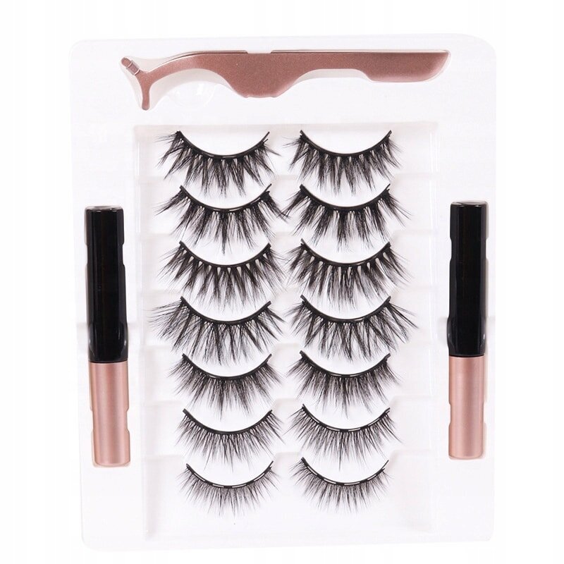 Rinkinys StoreXO Magnetic Lashes 7 Pairs Mag-Lash цена и информация | Priklijuojamos blakstienos, blakstienų rietikliai | pigu.lt