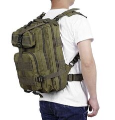 Рюкзак в стиле милитари XL, зеленый цена и информация | Рюкзаки и сумки | pigu.lt