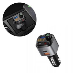 Bluetooth FM-басовый автомобильный передатчик C68 цена и информация | Автопринадлежности | pigu.lt