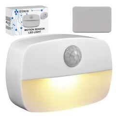 Светодиодный ночник с датчиком движения цена и информация | Настенные светильники | pigu.lt