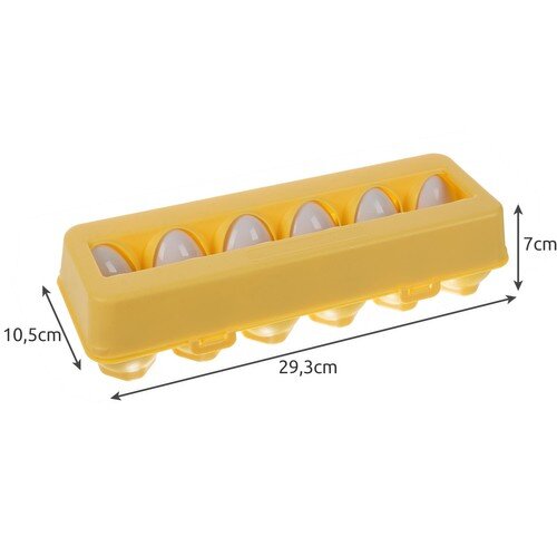 Dėlionė Kiaušiniai, 12 dalių rinkinys kaina ir informacija | Lavinamieji žaislai | pigu.lt