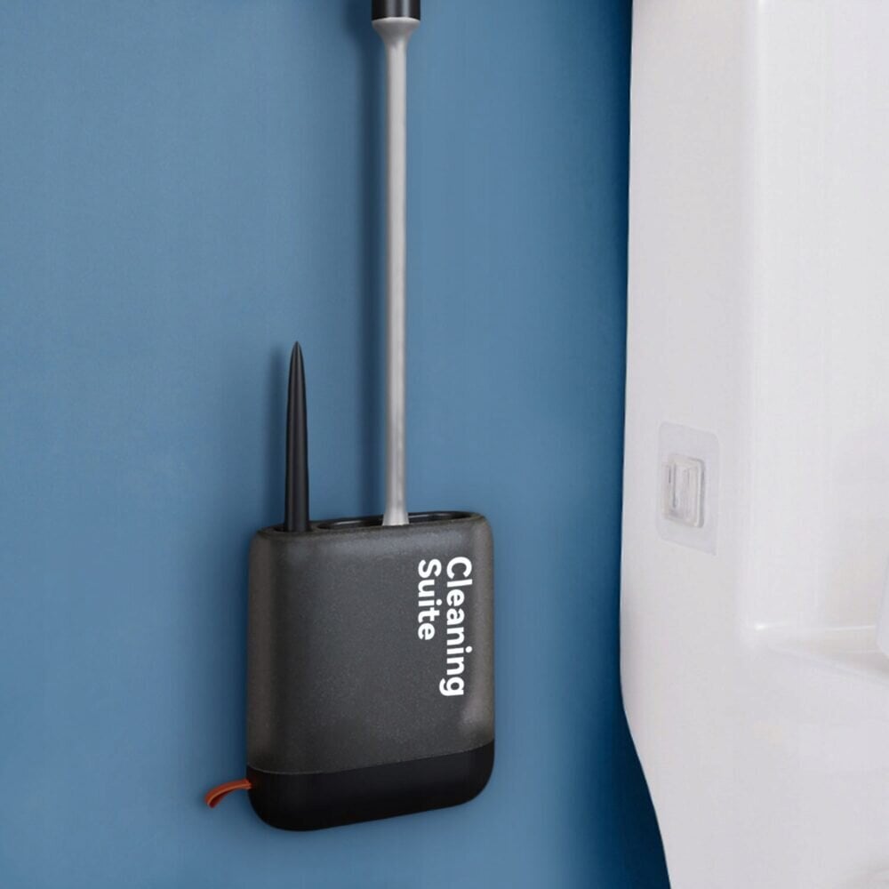 Tualeto šepetėlių valymo komplektas kaina ir informacija | Vonios kambario aksesuarai | pigu.lt