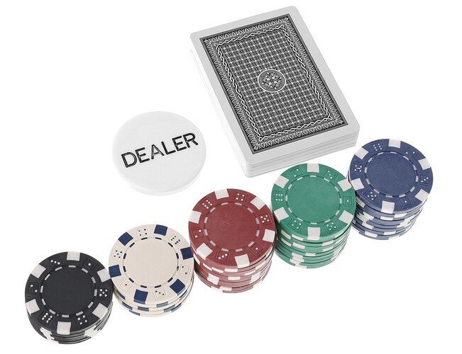 Pokerio rinkinys, 300 žetonų kaina ir informacija | Azartiniai žaidimai, pokeris | pigu.lt