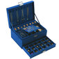 Papuošalų dėžutė Onyx01 Blue, 1 vnt. kaina ir informacija | Interjero detalės | pigu.lt