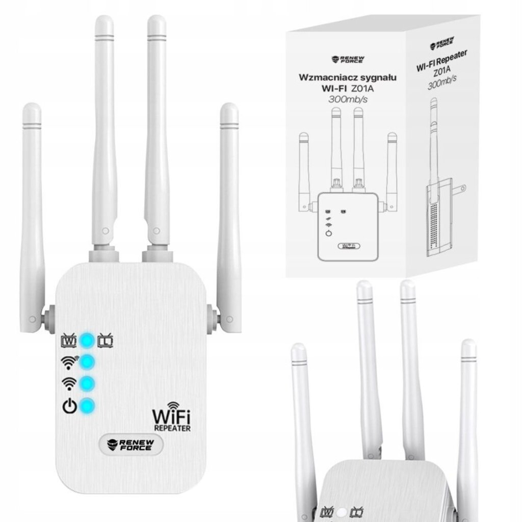 Wi-Fi signalo stiprintuvas 2.4G цена и информация | Signalo stiprintuvai (Range Extender) | pigu.lt