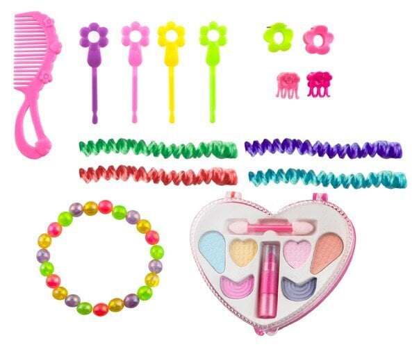 Plaukų ir makiažo formavimo Barbie galva su priedais StoreXO kaina ir informacija | Žaislai mergaitėms | pigu.lt