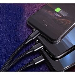 USB laidas 3in1 kaina ir informacija | Krovikliai telefonams | pigu.lt