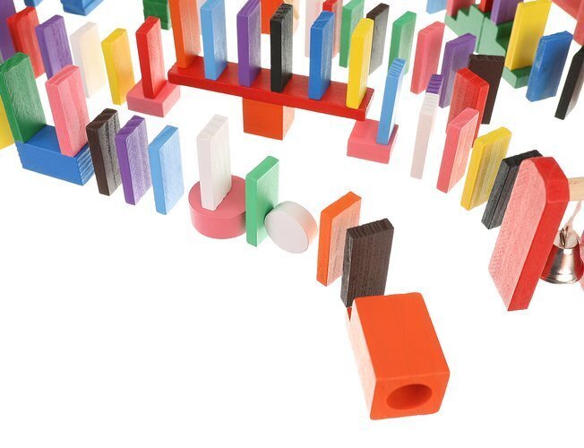 Medinės Domino kaladėlės StoreXO, 407 d. цена и информация | Stalo žaidimai, galvosūkiai | pigu.lt