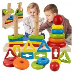 Сортер - деревянный пазл цена и информация | Развивающие игрушки | pigu.lt