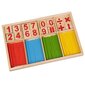 Edukaciniai mediniai pagaliukai StoreXO, 48 vnt. kaina ir informacija | Lavinamieji žaislai | pigu.lt