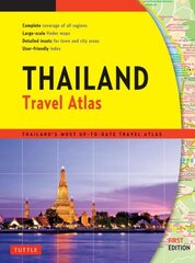 Thailand Travel Atlas цена и информация | Путеводители, путешествия | pigu.lt