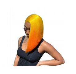 Perukas W65, ilgi oranžiniai plaukai kaina ir informacija | Plaukų aksesuarai | pigu.lt