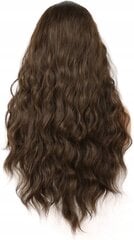 Perukas W70, ilgi rudi garbanoti plaukai kaina ir informacija | Plaukų aksesuarai | pigu.lt