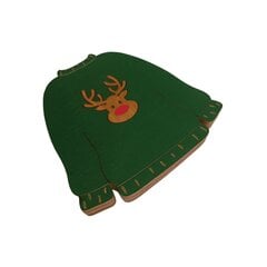 Biserio karoliukų organizatorius Kind Fox Christmas sweater KF027/81 11x11 kaina ir informacija | Siuvinėjimo priemonės | pigu.lt