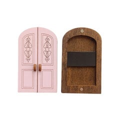Деревянная игольница Kind Fox "Pink door" KF056/60 цена и информация | Принадлежности для вышивания | pigu.lt