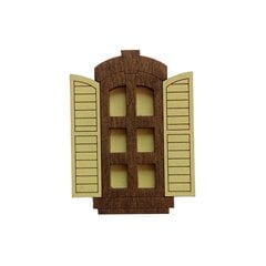 Деревянная игольница Kind Fox "Yellow window" KF056/62 цена и информация | Принадлежности для вышивания | pigu.lt