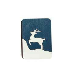 Medinė adatinė Kind Fox Winter deer KF056/70 5x7 kaina ir informacija | Siuvinėjimo priemonės | pigu.lt