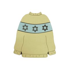 Деревянная игольница Kind Fox "Yellow sweater" KF056/80 цена и информация | Принадлежности для вышивания | pigu.lt