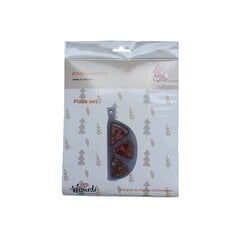 Набор для вышивания Kind Fox "Pizza set" KF068/22 цена и информация | Принадлежности для вышивания | pigu.lt