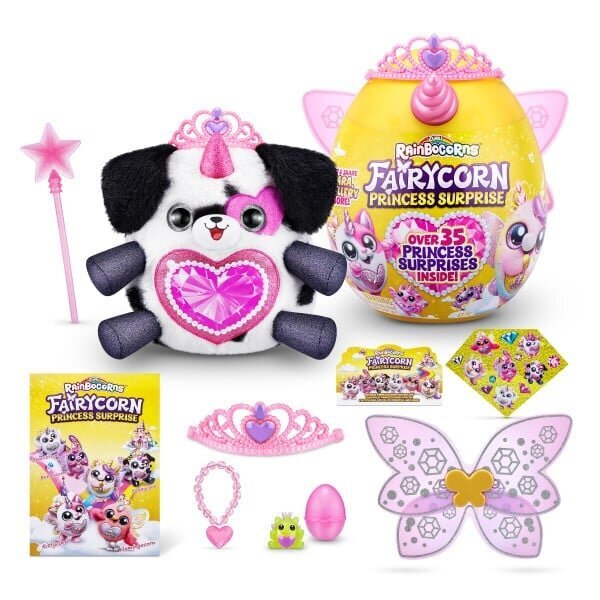 Pliušinis žaislas Rainbocorns Fairycorn Princess Surprise 9281 kaina ir informacija | Minkšti (pliušiniai) žaislai | pigu.lt